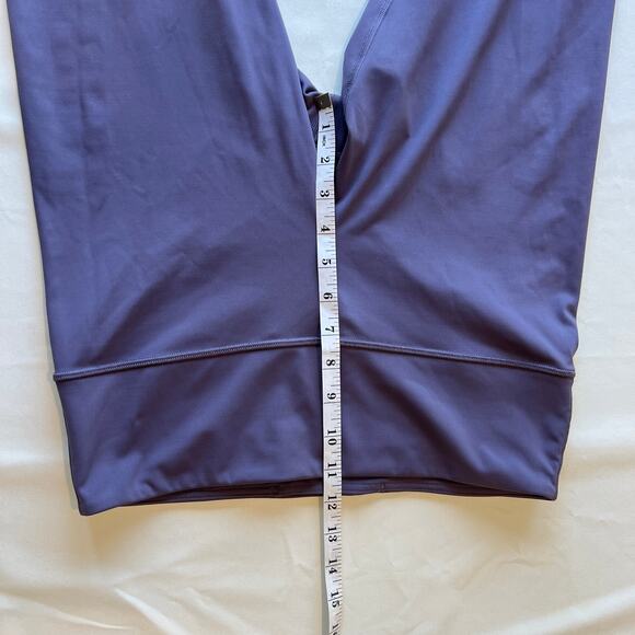 Athleta Elation Train 7/8 Tight Leggings Purple Women's L - Picture 6 of 9